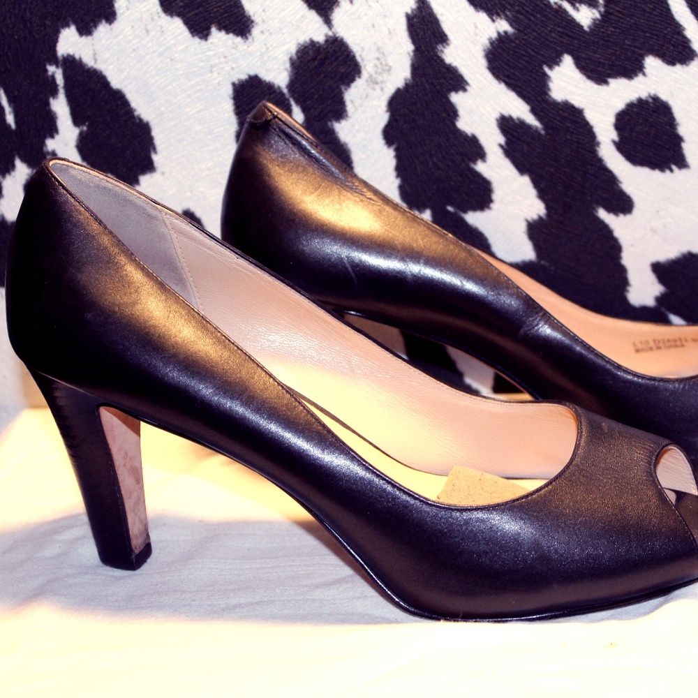 Cole Haan Peep toe pumps
